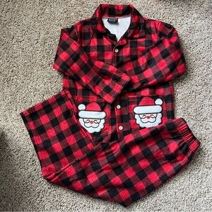 Plaid Christmas pajamas